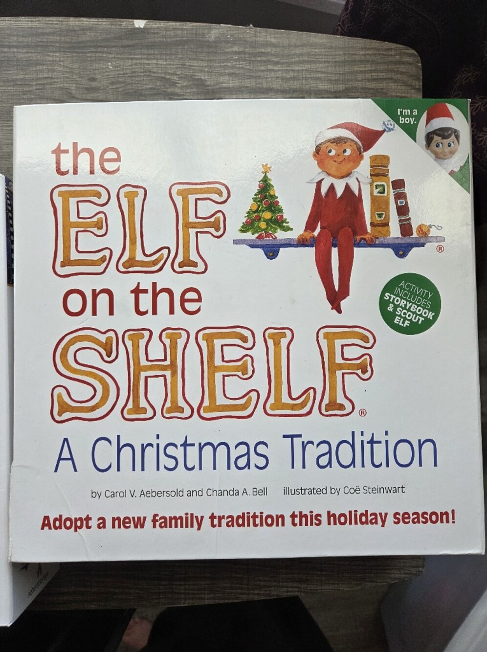 Elf On The Shelf Doll With Accessories And Book